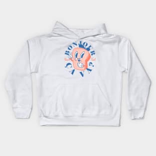 French Toast | Bonjour Ça va? Kids Hoodie